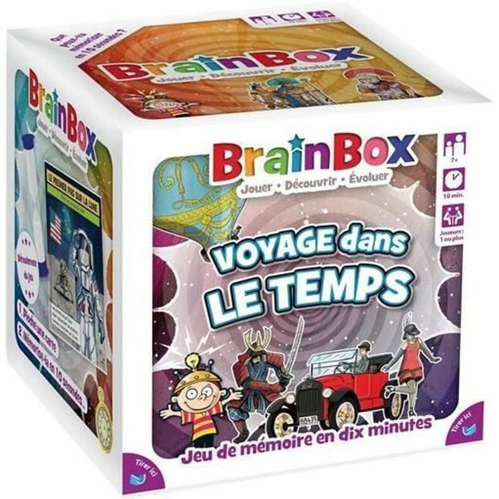 Joc de Masă Asmodee BrainBox de viajes en el tiempo 12 x 12 x 12 cm