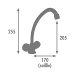 Robinet Bimando Edouard Rousseau KONFORT