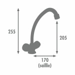 Robinet Bimando Edouard Rousseau KONFORT