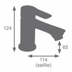 Robinet Monocomandă Edouard Rousseau
