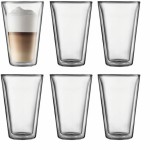 Set de pahare Bodum 400 ml Transparent Sticlă borosilicată Neted 6 Piese (6 Unități)