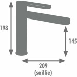 Robinet Monocomandă Edouard Rousseau