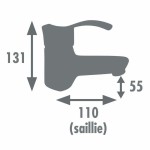 Robinet Monocomandă Edouard Rousseau