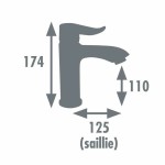 Robinet Monocomandă Edouard Rousseau