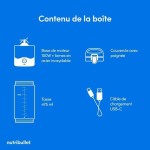 Mixer cu Pahar Nutribullet Roz 475 ml