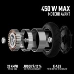 Trotinetă Electrică Segway Negru 450 W 20 km/h
