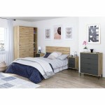 Comodă Maro Negru 77,5 x 40 x 93,5 cm