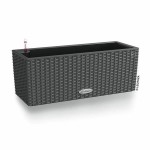 Ghiveci Lechuza Negru Gri polipropilenă