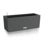 Ghiveci Lechuza Negru Gri polipropilenă