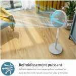 Ventilator cu Picior Philips CX2550/00 Alb 50 W