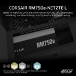 Sursă de Alimentare Corsair 750 W 110 W 80 Plus Gold