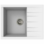 Chiuvetă cu O Cuvă cu Scurgător Stradour 1C XS Alb