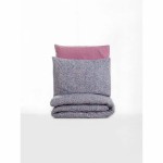 Set husă de pătură Mov Roz 220 x 240 cm