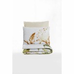 Set husă de pătură Multicolor 220 x 240 cm