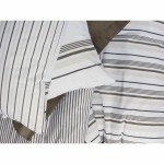 Set husă de pătură Alb Maro 220 x 240 cm