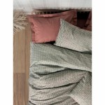 Set husă de pătură Multicolor 220 x 240 cm