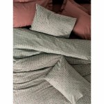 Set husă de pătură Multicolor 220 x 240 cm