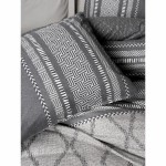 Set husă de pătură Multicolor 220 x 240 cm