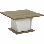 Masa de Cafea Diagone Alb Dub 69 x 69 x 38 cm