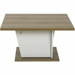 Masa de Cafea Diagone Alb Dub 69 x 69 x 38 cm
