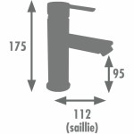 Robinet Monocomandă Edouard Rousseau