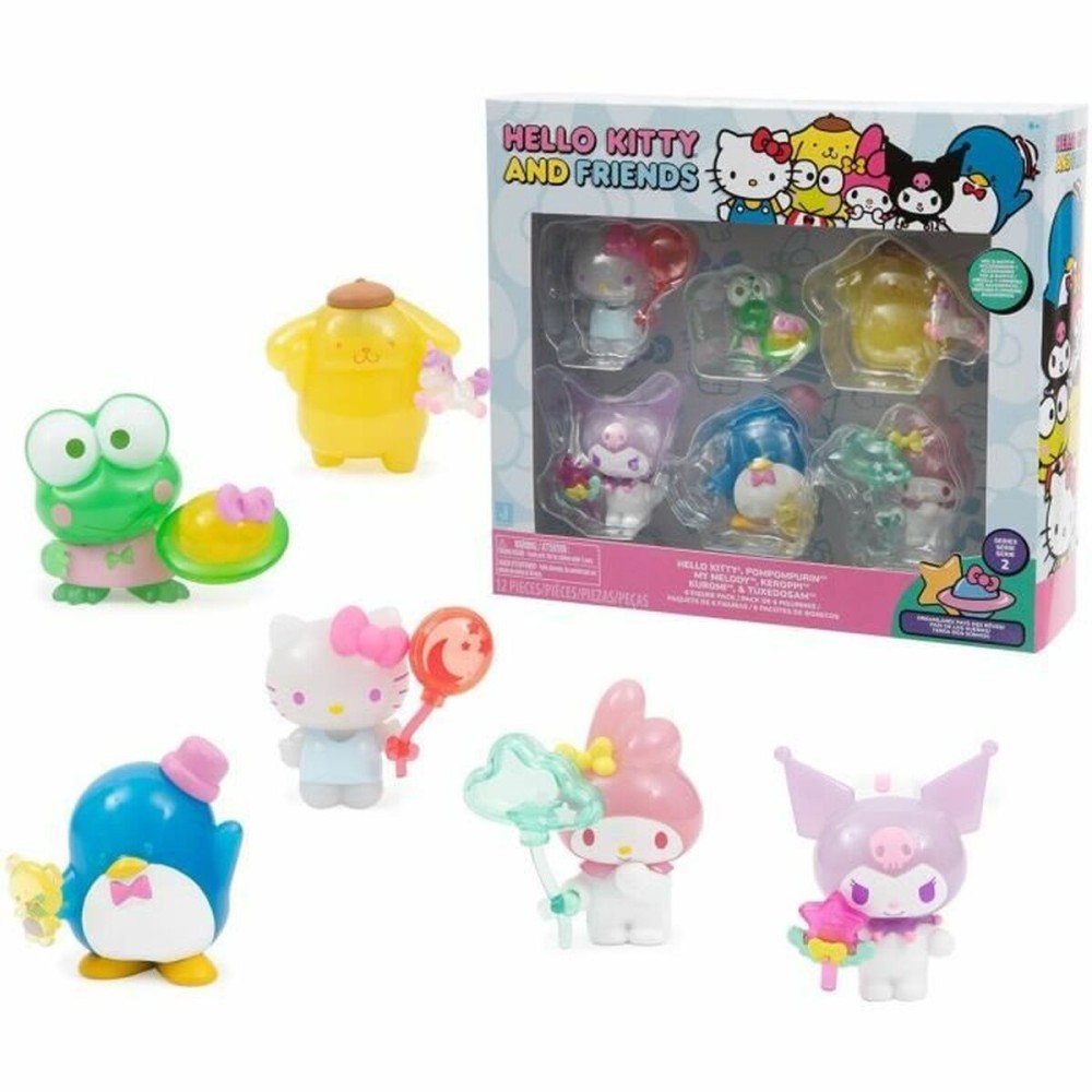 Figurine de Acțiune Hello Kitty 11 6 Piese (6 Unități)