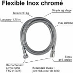 Furtun de duș Edouard Rousseau 1,75 m