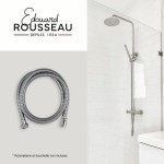 Furtun de duș Edouard Rousseau 2 m