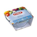 Caserolă Cu Capac Pyrex 1,4 L 18 x 9 x 21 cm Alb Transparent Sticlă