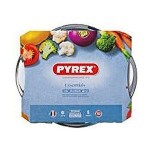Caserolă Cu Capac Pyrex 1,4 L 18 x 9 x 21 cm Alb Transparent Sticlă