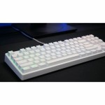 Tastatură și Mouse Cherry Alb AZERTY