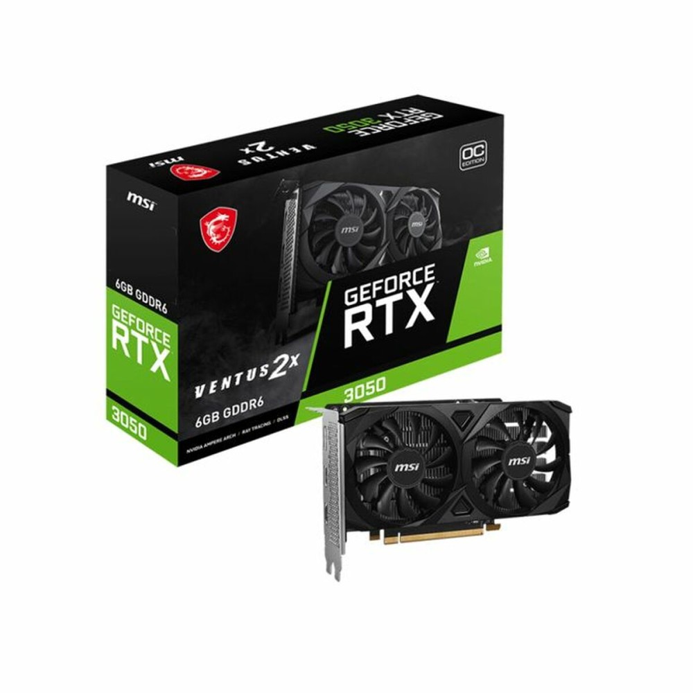 Placă Grafică MSI Nvidia GeForce RTX 3050 6 GB GDDR6