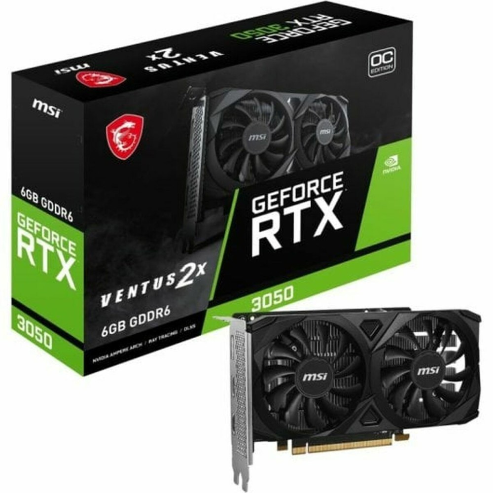 Placă Grafică MSI Nvidia GeForce RTX 3050 6 GB GDDR6