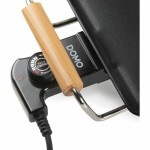 Plită DOMO Negru noir