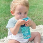 Paharul de învăţare Nûby Albastru 360 ml