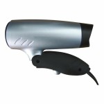 Uscător de Păr Incasa Negru Gri 180 W Deplasare