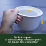 Aparat Înghețată Cuisinart ICEM10E Alb 12 W 473 ml