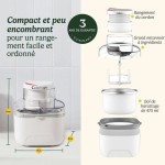 Aparat Înghețată Cuisinart ICEM10E Alb 12 W 473 ml