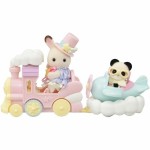 Playset Sylvanian Families Amusement Park Ride - Plane & Train Multicolor