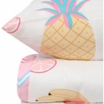 Set husă de pătură Alb Pat 200 3 Piese