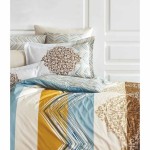 Set husă de pătură Alb Pat 200 3 Piese