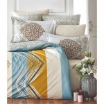 Set husă de pătură Alb Pat 200 3 Piese