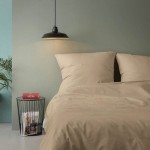 Set husă de pătură Bej Pat 200 3 Piese