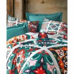 Set husă de pătură Verde Pat 200 3 Piese