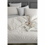 Set husă de pătură Bej Pat 200 3 Piese