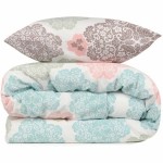 Set husă de pătură Turquoise Pat 200 3 Piese