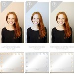 Oglindă cu Efect de Mărire Livoo DOS207 Alb Oglindă