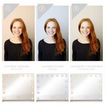 Oglindă cu Efect de Mărire Livoo DOS207 Alb Oglindă