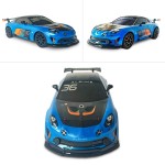 Mașină Radio Control Mondo Alpine A110 GT4 Albastru Turquoise