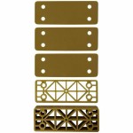 Încuietoare de mortar ABUS Alamă Oțel 17 X 11 X 27 CM 45 mm